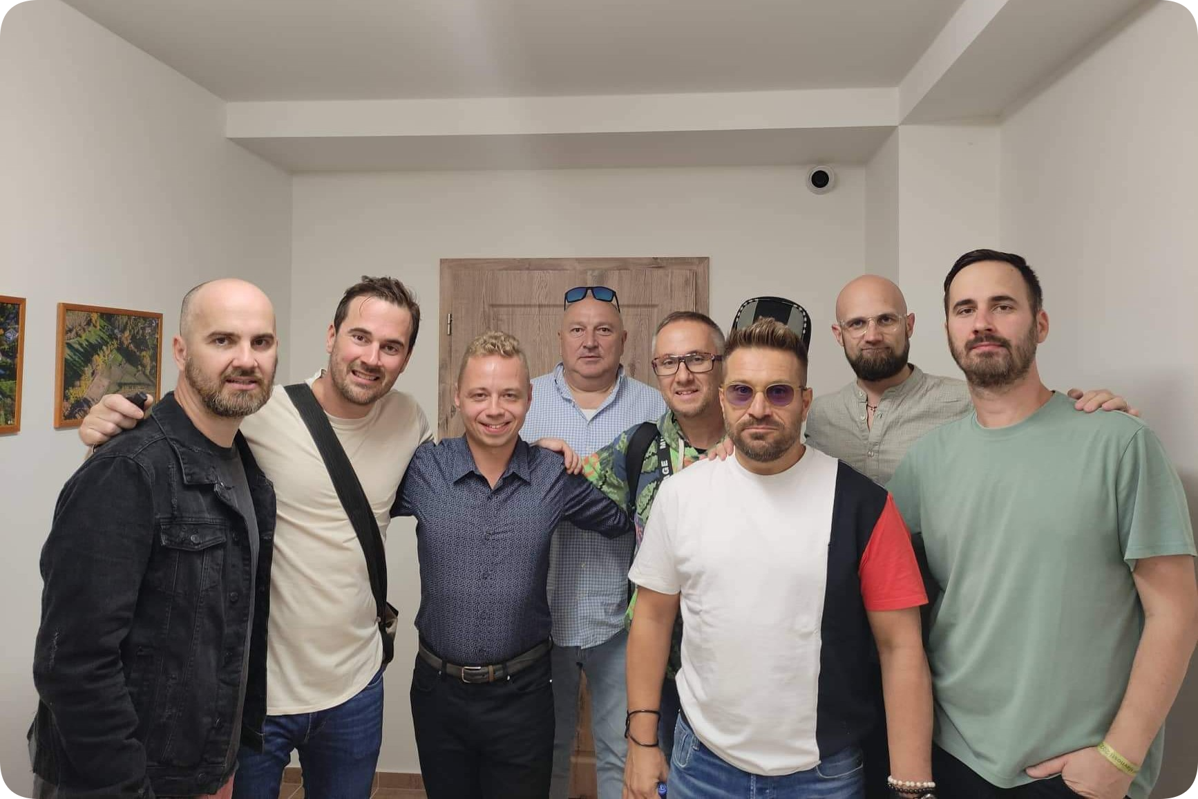 Moderovaní Zábavních akcí Jiří Kubza a No Name
